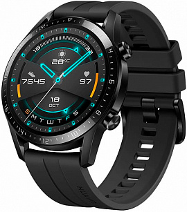 Смарт-часы Huawei Watch GT 2 46 мм (черный матовый)
